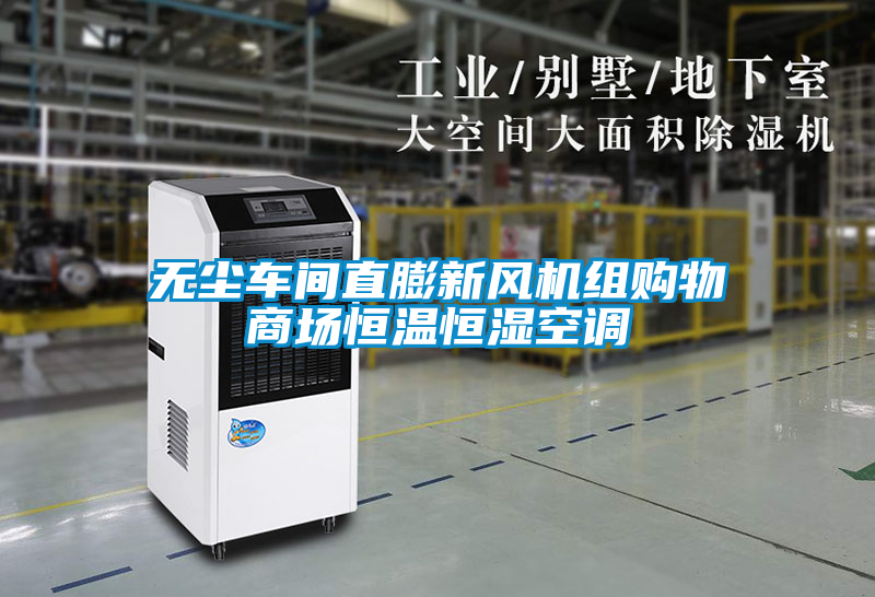 無塵車間直膨新風(fēng)機(jī)組購(gòu)物商場(chǎng)恒溫恒濕空調(diào)