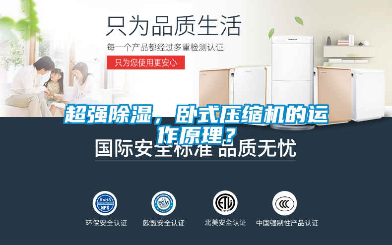超強除濕，臥式壓縮機的運作原理<div   id=