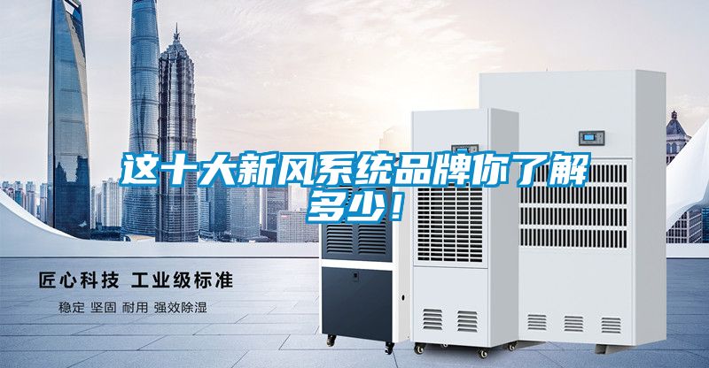 這十大新風(fēng)系統(tǒng)品牌你了解多少<div   id=
