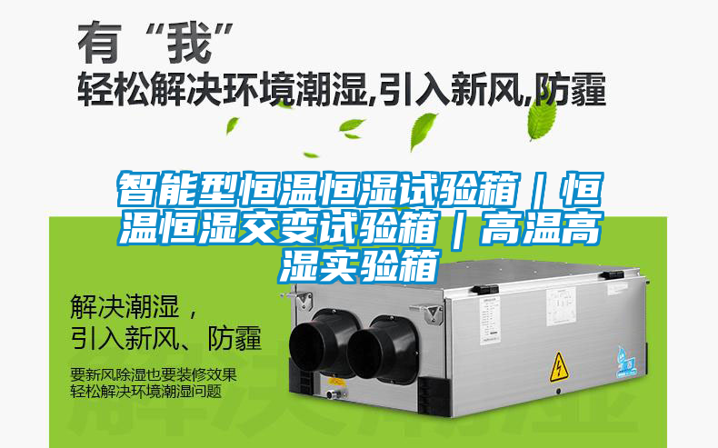 智能型恒溫恒濕試驗箱|恒溫恒濕交變試驗箱|高溫高濕實驗箱