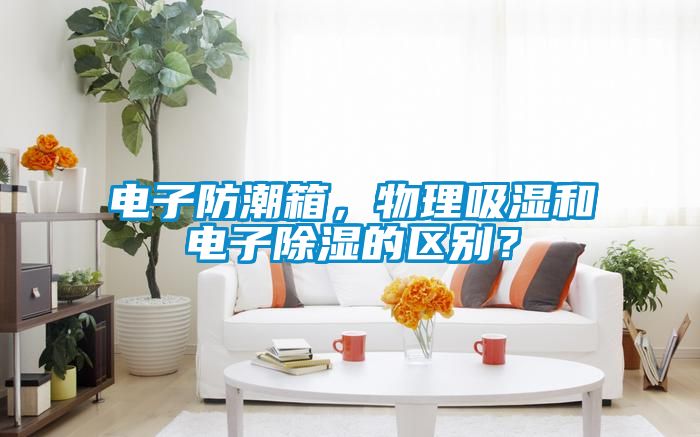 電子防潮箱，物理吸濕和電子除濕的區(qū)別<div   id=