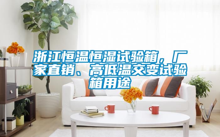 浙江恒溫恒濕試驗(yàn)箱<div   id=