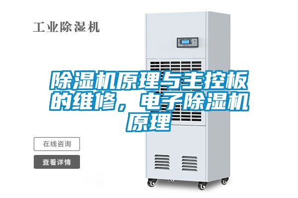 除濕機(jī)原理與主控板的維修,電子除濕機(jī)原理