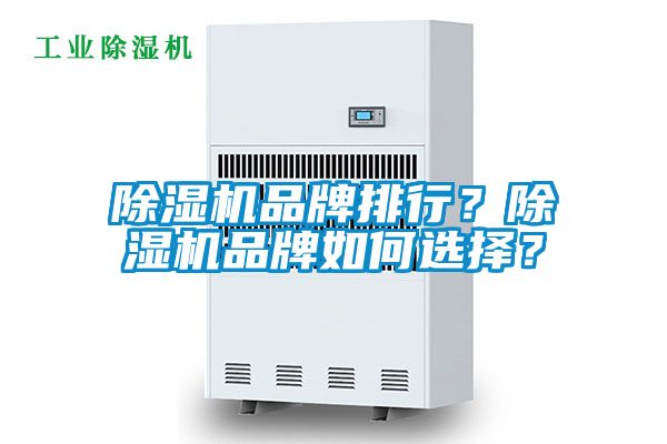 除濕機品牌排行？除濕機品牌如何選擇<div   id=