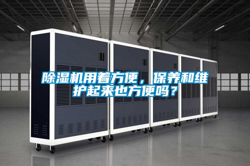 除濕機(jī)用著方便，保養(yǎng)和維護(hù)起來也方便嗎<div   id=
