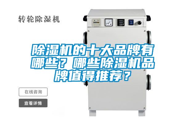 除濕機(jī)的十大品牌有哪些？哪些除濕機(jī)品牌值得推薦<div   id=