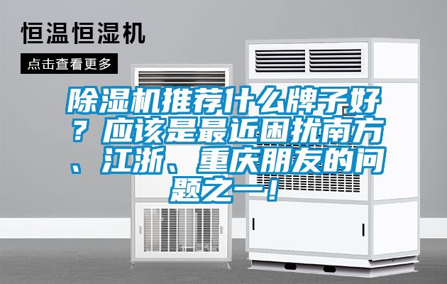 除濕機(jī)推薦什么牌子好？應(yīng)該是最近困擾南方<div   id=