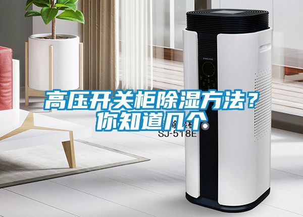 高壓開關(guān)柜除濕方法<div   id=